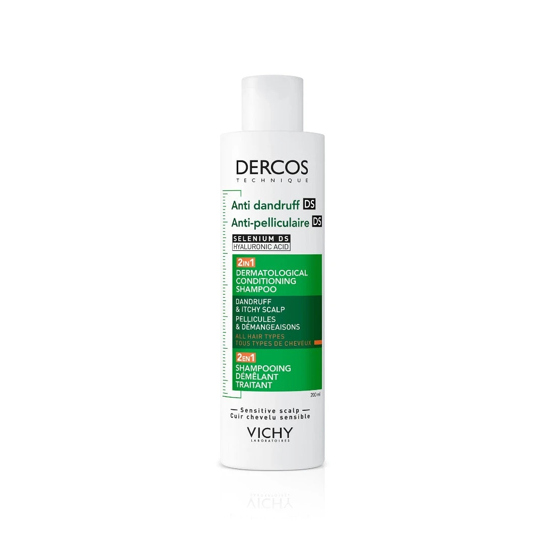 Vichy Dercos Anti-Dandruff 2in1 Dermatological Conditioning Shampoo 200ml 3 Vichy Dercos Anti-Dandruff 2in1 Dermatological Conditioning Shampoo 200ml