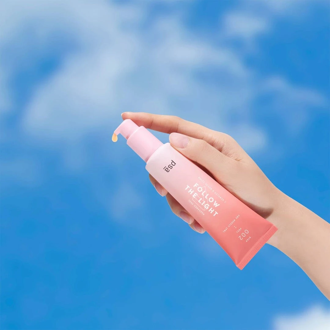 PSA FOLLOW THE LIGHT Multi Acids & Vitamin C Radiance Peel 5 PSA FOLLOW THE LIGHT Multi Acids & Vitamin C Radiance Peel - Image 3