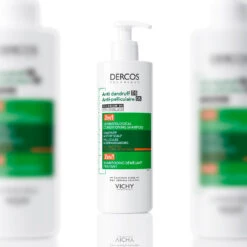 Vichy Dercos Anti-Dandruff 2in1 Dermatological Conditioning Shampoo 390ml -Cosmetic Care Store 3.BOTTLE