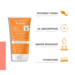 Avène Intense Protect 50+ Sun Cream For Very Sensitive Skin 150ml -Cosmetic Care Store 32827701412143