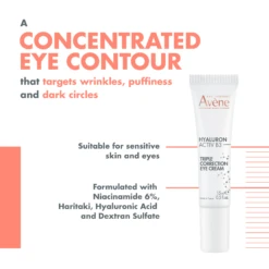 Avène Hyaluron Activ B3 Triple Correction Eye Care -Cosmetic Care Store 32827701532172