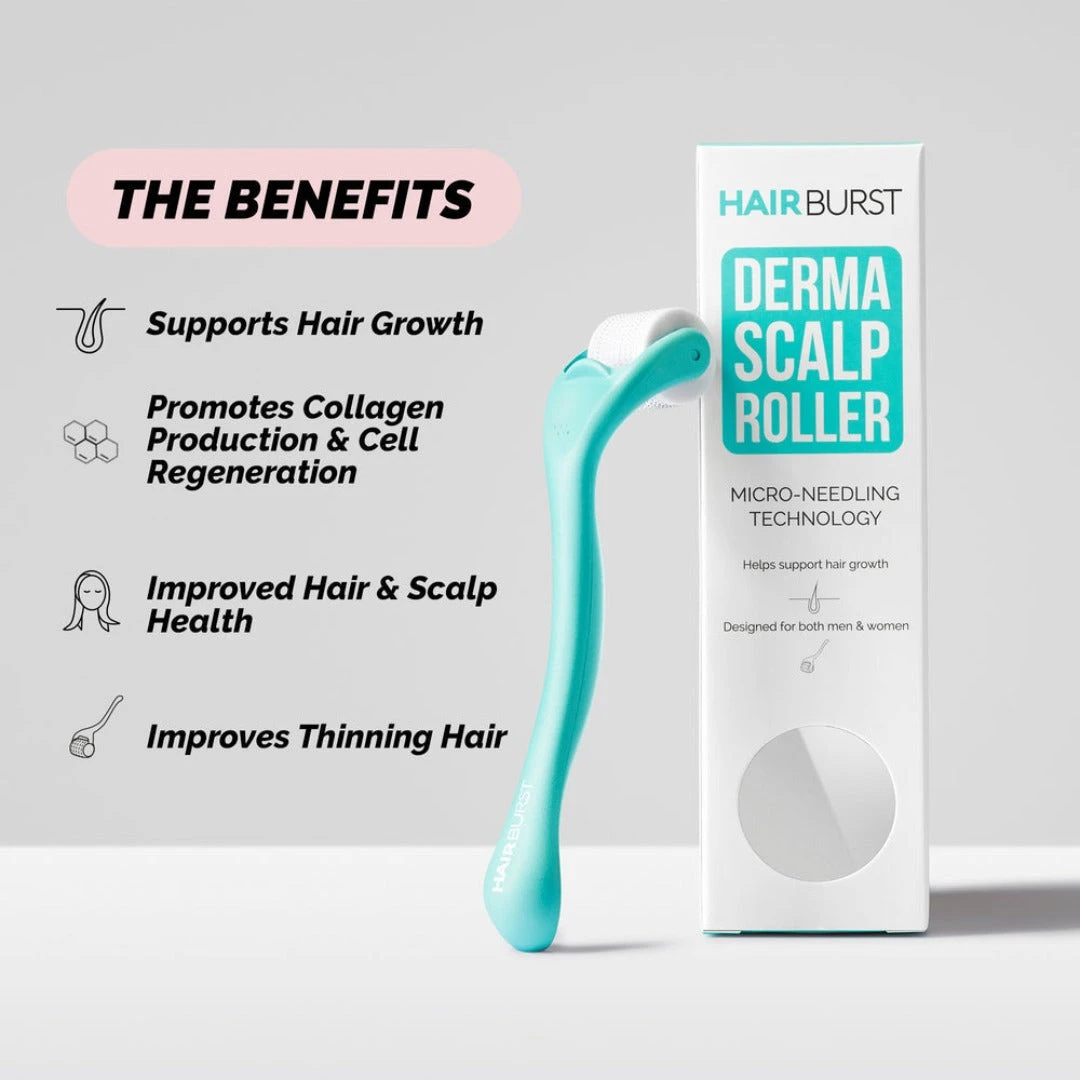 Hairburst Micro-needling Derma Scalp Roller For Thinning Hair 4 Hairburst Micro-needling Derma Scalp Roller For Thinning Hair - Image 2