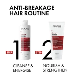 Vichy Dercos Energy+ Anti-Hair Loss Shampoo For Weak Hair And Sensitive Scalps 200ml -Cosmetic Care Store 6. ROUTINE 3337871311292