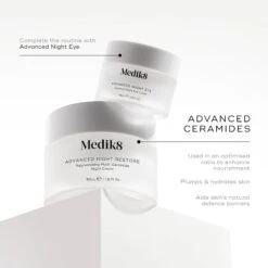 Medik8 Advanced Night Restore -Cosmetic Care Store Advanced Night Restore Ceramide Infographics