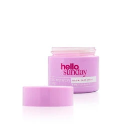 Hello Sunday The Recovery One Glow Face Mask -Cosmetic Care Store Glow Face Mask 2 blanco 2048x2048 fd0d0433 8c20 4b3d ad17 afb9538decce