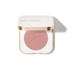 Jane Iredale PurePressed Blush 17 Jane Iredale PurePressed Blush -Cosmetic Care Store IC PPBlush Overhead Matte BarelyRose