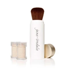 Jane Iredale Amazing Base Refillable Brush + 2 Refills -Cosmetic Care Store Jane Iredale Amazing Base Refillable Brush 2 refills Ivory