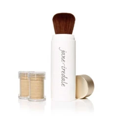 Jane Iredale Amazing Base Refillable Brush + 2 Refills -Cosmetic Care Store Jane Iredale Amazing Base Refillable Brush 2 refills Radiant