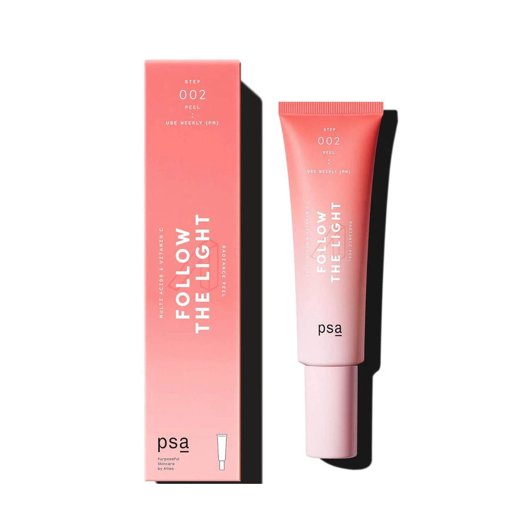 PSA FOLLOW THE LIGHT Multi Acids & Vitamin C Radiance Peel 8 PSA FOLLOW THE LIGHT Multi Acids & Vitamin C Radiance Peel - Image 6
