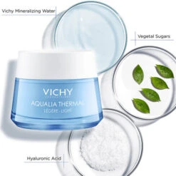 Vichy Aqualia Thermal Light Hydrating Moisturiser 50ml -Cosmetic Care Store Vichy Day Cream Aqualia Thermal Light Cream Pot 000 3337875588829 Ingredient