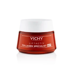 Vichy Liftactiv Collagen Specialist Peptide Night Cream With Reservatrol For All Skin Types 50ml