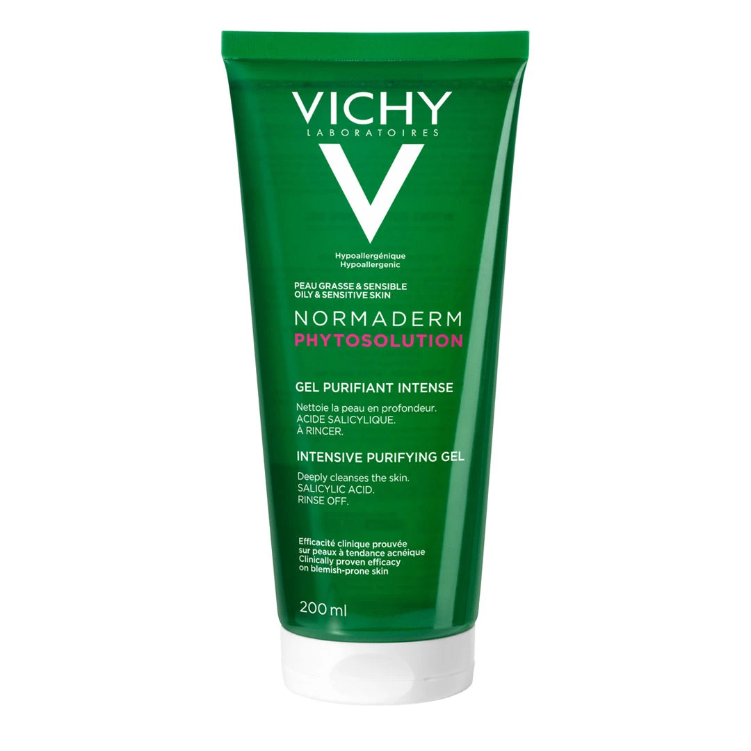 Vichy Normaderm Phytosolution Intensive Cleansing Gel 200ml 3 Vichy Normaderm Phytosolution Intensive Cleansing Gel 200ml
