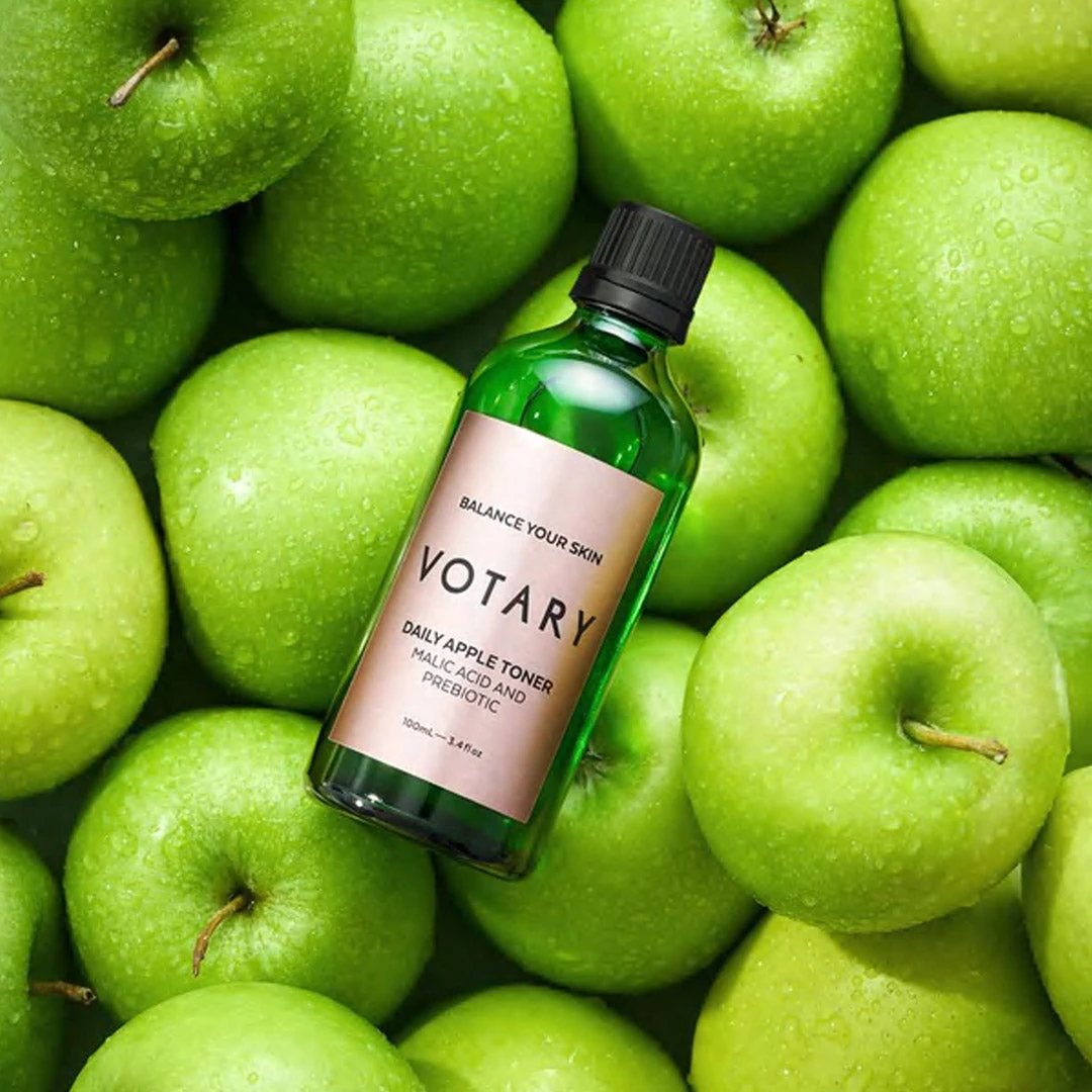 Votary Daily Apple Toner, Malic Acid And Prebiotic - 100ml 4 Votary Daily Apple Toner, Malic Acid And Prebiotic - 100ml - Image 2