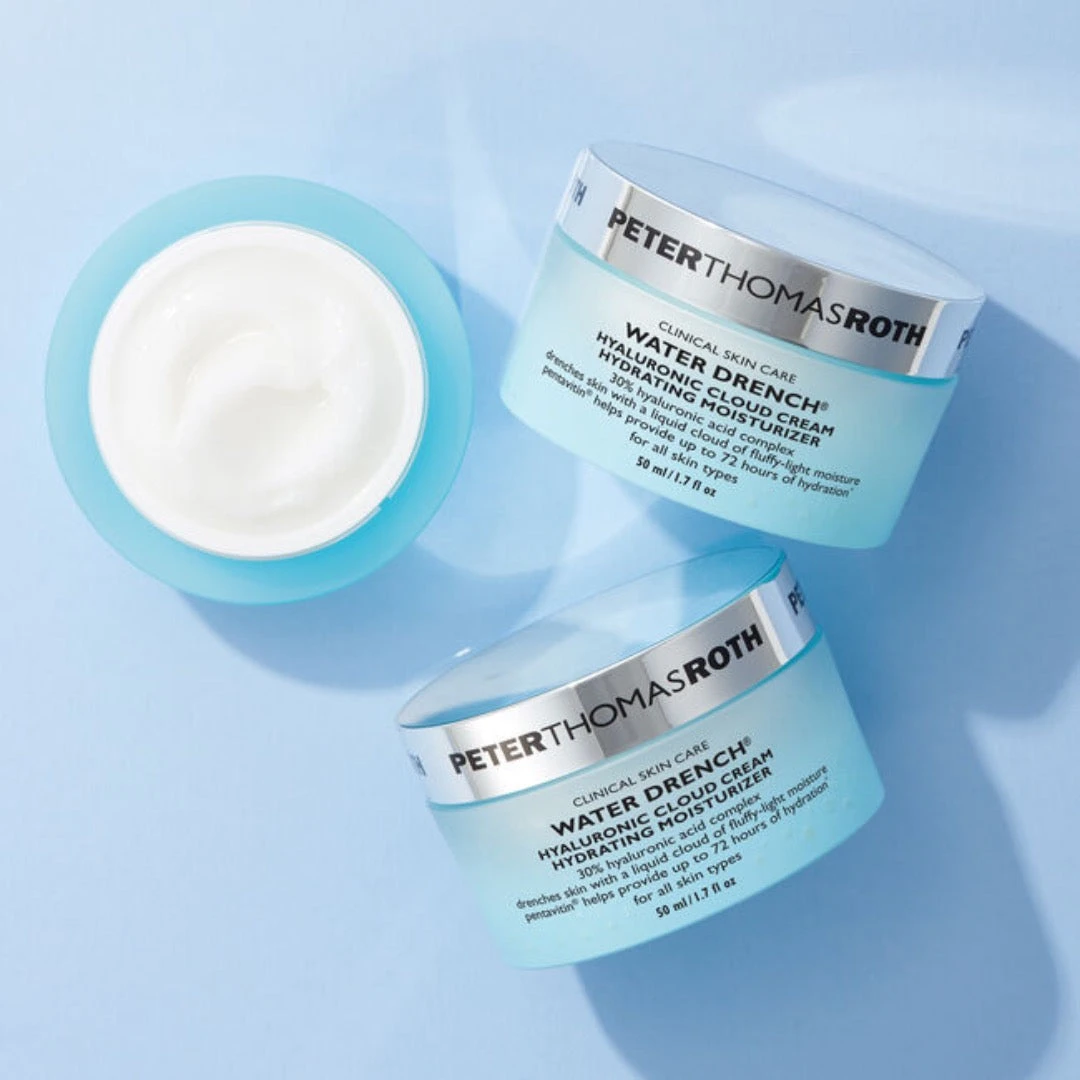 Peter Thomas Roth Water Drench Hyaluronic Cloud Cream Hydrating Moisturizer 50ml 4 Peter Thomas Roth Water Drench Hyaluronic Cloud Cream Hydrating Moisturizer 50ml - Image 2