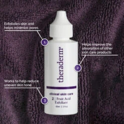 Theraderm Fruit Acid Exfoliant -Cosmetic Care Store callout fruit acid exfoliant