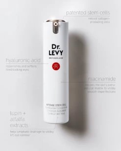 Dr LEVY Switzerland Eye Booster Concentrate -Cosmetic Care Store dr levy switzerland skin care beauty product eye booster concentrate skin benefits