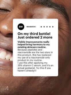 PSA VISIBLE IMPROVEMENT Peptides & Niacinamide Serum -Cosmetic Care Store psa visible improvement niacinamide peptides serum 16review