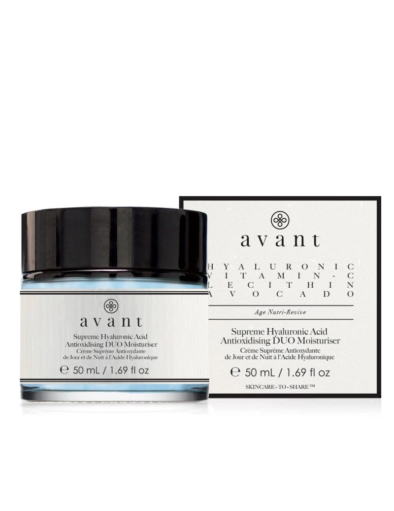Avant Skincare Supreme Hyaluronic Acid Anti-oxidising DUO Moisturiser 3 Avant Skincare Supreme Hyaluronic Acid Anti-oxidising DUO Moisturiser